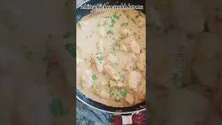 white chicken seekh korma recipe #minivlog #food #shortvideo  # indian muslim aayesha