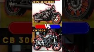Jawa 42 Bobber 👑 VS Honda Cb300r 🤢|| Drag Race || Top Speed 🏍️ 💨