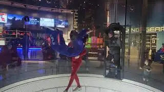 First time in-door sky diving at iFly San Diego