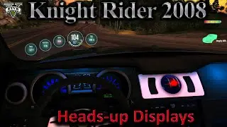 Knight Rider Mod  - KI3T Cockpit Heads-up Displays