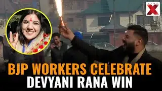 J&K Elections: Devyani Rana Wins Nagrota By-Election, BJP Workers Cheer in Srinagar | NewsX