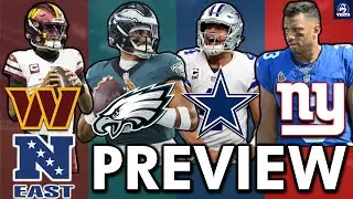 2025 NFC East Preview & Predictions: Breaking Down The Eagles, Cowboys, Commanders & Giants