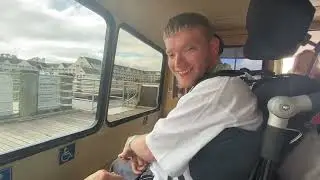 Sam takes a boat ride back to Epcot from the Yacht & Beach Club Resorts @onthatnote 