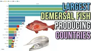 Largest demersal fish producing countries