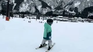 Runn Ski Ep. 1: First Time Solo Ski at SAM Hakusan Ichirino Ski Resort in Japan 202412 #Ski #runn38