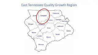 Campbell County, Tennessee Population at the Speed of Life 2020