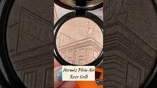 Herm&egrave;s Plein Air, 24 Faubourg face and eye illuminating powder, Limited edition, 02 Rose Gold
