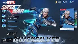 MARVEL Super War - Quicksilver Si&ecirc;u Anh H&ugrave;ng Chạy Nhanh Nhất Marvel Comics