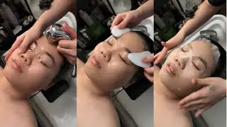 Relaxing ASMR Head Spa