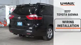 2017 Toyota Sienna Trailer Wiring Harness Installation