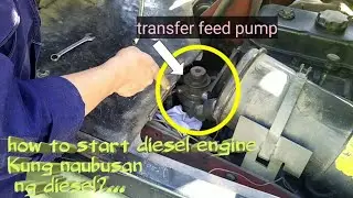 Out of diesel fuel paano paandarin?.| Linde diesel forklift