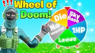 WHEEL OF DOOM CHALLENGE (fortnite)