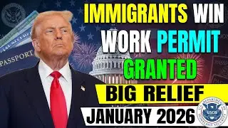 💥 Finally! US Immigration Update January 2026 &ndash; Huge Relief for Immigrants