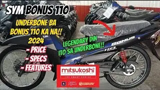 Sym Bonus 110 E3 | Classic Underbone ng SYM | Astig na unit pa rin!! | #newbiemotovlogph