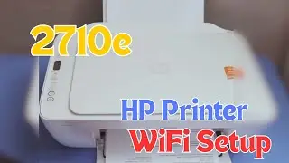 HP Printer Setup Windows PC | 123 | Deskjet 2710e Connect to Wi-Fi