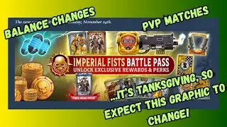 Imperial Fists* Season Changes, Warlord Buffs (NO Nerfs!) - Synced PVP and Chatter