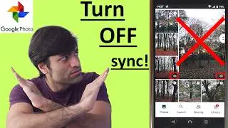 How to turn OFF Google Photos sync 2024