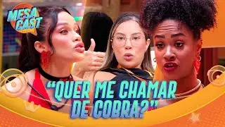 ALINE CONFRONTA EVA: &ldquo;T&Aacute; SE QUESTIONANDO POR CAUSA DA LAPADA DO TADEU!&rdquo; 😱 | MESACAST BBB | BBB 25