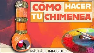 IDEAS DE CHIMENEAS QUE PARECEN REALES!! 🔥Y CART&Oacute;N 💯 