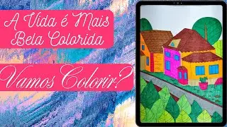 Coloreando o dia está ao vivo!