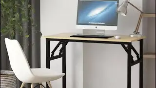 Small Affordable Folding Table COMPUTER DESK Unboxing & Review from EBay