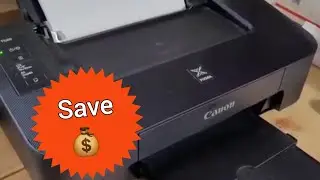 Fast & Simple Cannon TS202 AUTOMATIC printhead cleaning