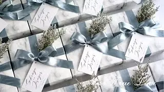 Wedding gift ideas | Souvenir| MISS TRUE LOVE | Wedding boxes | Marble box | K.Sukanya & K.Jirayus
