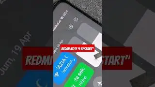 Redmi note 9 restart"#servicehp #redminote9#shorts
