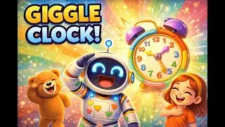 Robo-Toto and the Tick-Tock Giggle Clock | #kidsanimation #kidsvideos #kidscartoon #kidsfun