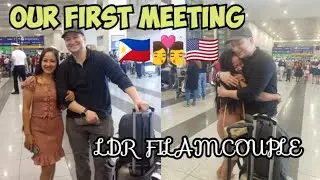 LDR | FIRST MEETING AT NINOY AQUINO INTERNATIONAL AIRPORT | FILAMCOUPLE