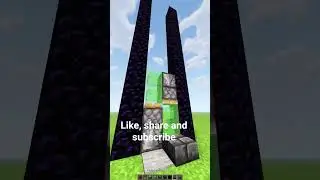 how to make a elevator in #minecraft! | idea by @KY Gamerz #redstone #shortsin