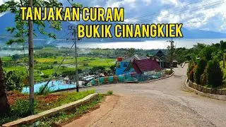 RUTE JALAN MENUJU KAWASAN WISATA BUKIK CINANGKIEK DANAU SINGKARAK KABUPATEN SOLOK SUMATERA BARAT