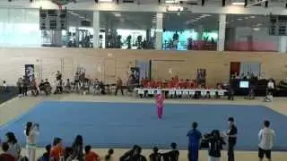 Bryanne Chan - Senior Canadian Wushu Team Trials 2013 - Jian Shu - Silver