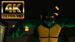 Teenage Mutant Ninja Turtles (TMNT Mutant Melee) All Cutscenes in 4K Ultra HD