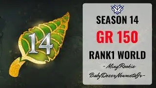 [Diablo 3] S14 GR150 4man Rank1 World (No conduit)