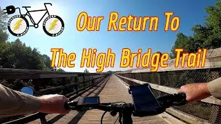 Biking the High Bridge Trail & Chatting About Ebikes #ebike #virginia