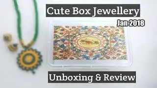 Cute Box January 2018 | Unboxing & Review | Giveaway open | Merriness