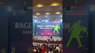 Rage et Rhythm Dance Competition Nims University Jaipur #nimshospital #nimsuniversity