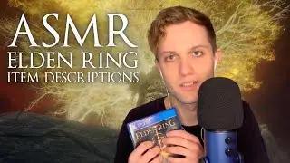 ASMR Elden Ring Item Descriptions 💫 Close-Up Male Whisper Reading