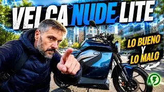 Lo Bueno y lo malo de la moto electrica Velca Nude Lite 2026
