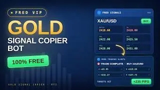 Copy FRED's Gold Signals to MT5 on Autopilot , Free Telegram to MetaTrader 5 Copier Bot [FREE BOT]