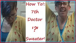 Dr Who '?' Cardigan! | SEWING NERD!