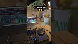 DJ store opening event for Space & Soul yoga