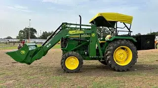 Mini Loader on tractor JOHN DEERE 5105 40hp 4wd  attachment JCB M.9827593541/9589715544