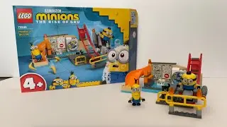 LEGO Minions The Rise of Gru 75546 (4+) Minions in Gru's Lab REVIEW!