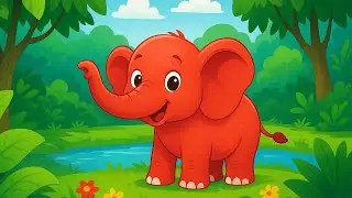 🌟 Little Red Elephant Adventure | Fun Kids Poem | Mickey Kids TV 🐘✨