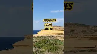 Sandwaves #Gozo #Malta #drone #automobile #travel #dji #beach
