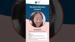 Student Advisory Council | Meet the Team #studentcenteredlearning