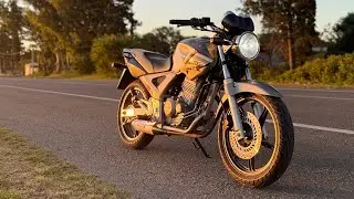 HONDA TWISTER 293cc CON PAOLUCCI DE ACERO INOXIDABLE 🔥🚀