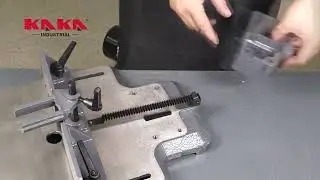 Kaka industrial MS-3816 Woodworking Mortise Machine 1725RPM Powermatic Mortiser With Chisel Bit Sets